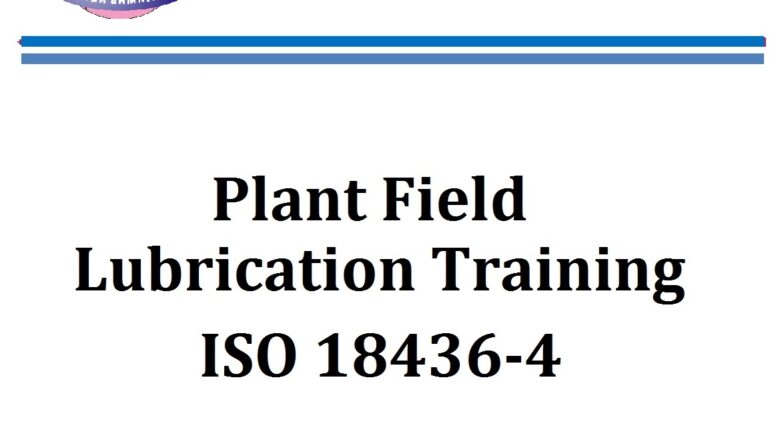 Lubrication Training ISO 18436